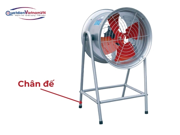 Chân đế vững chắc, hệ thống lắp đặt linh hoạt và an toàn
