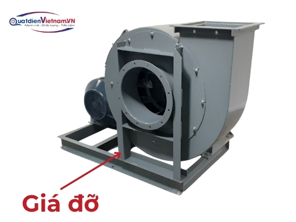 Khung thép chắc chắn, lắp đặt dễ dàng với hệ thống bulông tiêu chuẩn