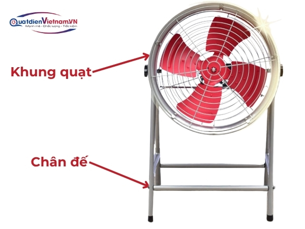 Khung thép tròn sơn tĩnh điện, chân đế kiểu A vững chắc