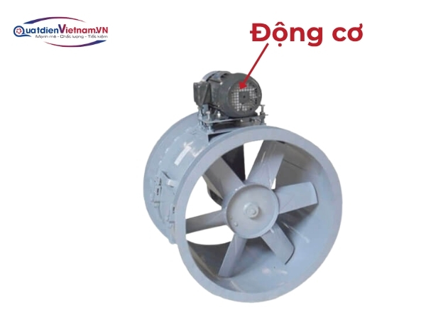 Motor 1.5 HP, 380V/50Hz, cuộn dây đồng nguyên chất, thiết kế bảo vệ tránh bụi