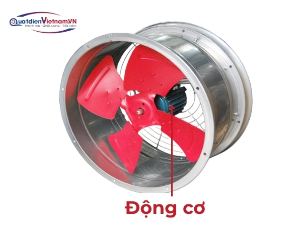 Motor AC 220V/50Hz, cuộn dây đồng 100%, bảo vệ chuẩn IP54, làm mát tích hợp