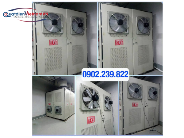 Quạt thông gió vuông Deton FAG25