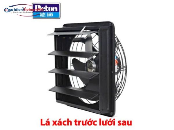 Quạt thông gió vuông Deton FAG20 (mặt lưới)