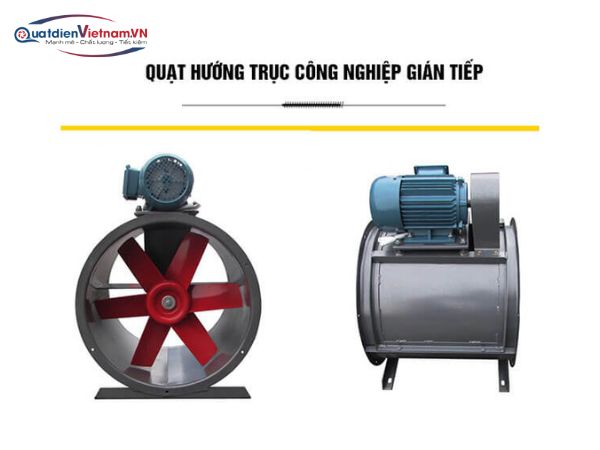 quạt hướng trục gián tiếp