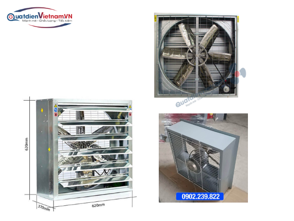 Quạt thông gió nhà xưởng Afan 620x620