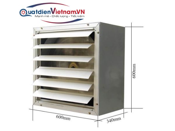Quạt Thông Gió Vuông Việt Nam Hdp 600x600