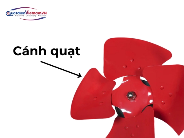 Cánh quạt lớn khí động học giảm tiếng ồn hiệu quả