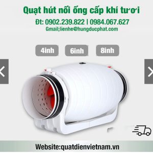 Quạt hút nối ống siêu âm SLB-150