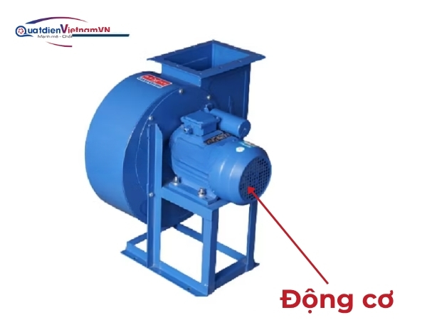 Động cơ 370W, dây đồng 100%, truyền động trực tiếp, giảm hao phí năng lượng