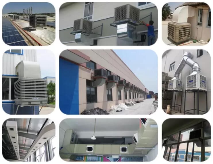 máy làm mát nhà xưởng