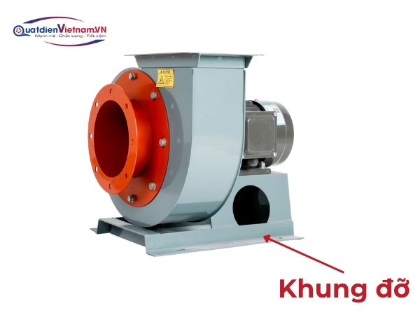 Trục quạt thép, ổ bi chất lượng cao, giảm rung lắc và tiếng ồn
