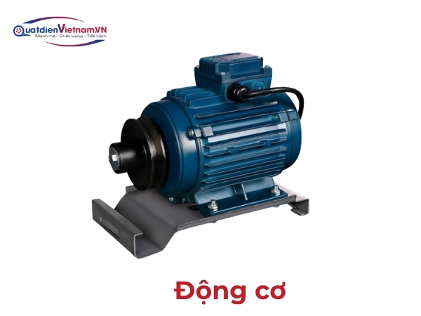 Motor dây đồng 100%, truyền động trực tiếp, hoạt động êm ái, độ ồn dưới 70dB