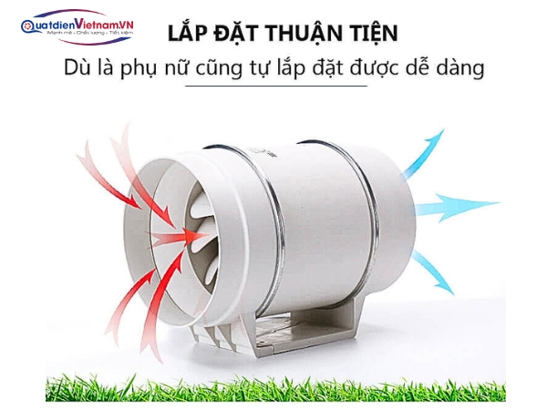 Quạt thông gió nối ống SHP-160