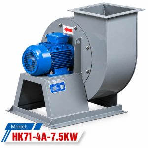 Quạt ly tâm hút khói bếp Haiki HK71-4A công suất 7.5kW