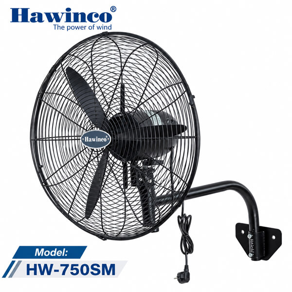 Quạt treo tường công nghiệp Hawin HW750