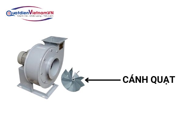 Cánh quạt quạt ly tâm siêu cao áp 1HP