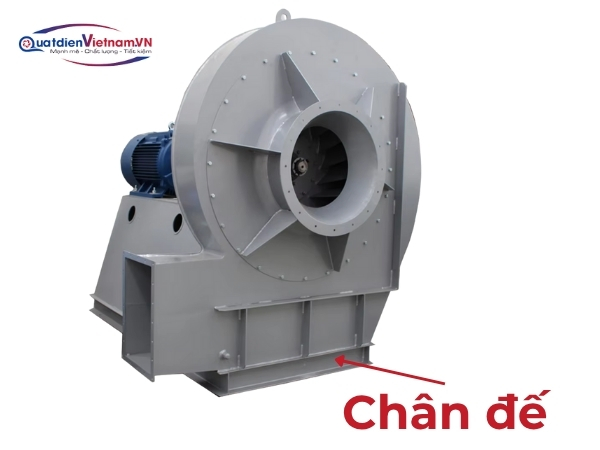 Chân đế chắc chắn, miệng hút/thổi compact, dễ dàng kết nối ống gió