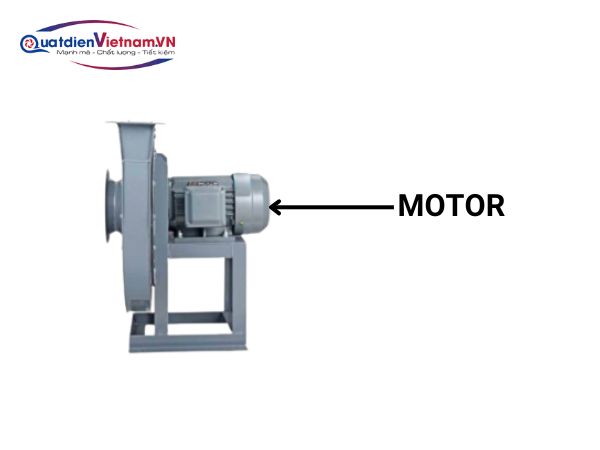 Motor quạt ly tâm siêu cao áp 1HP