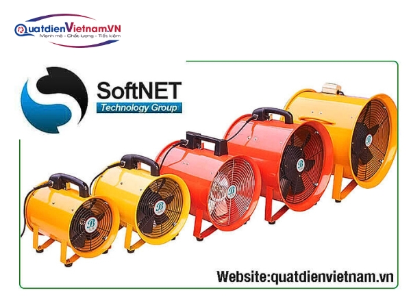 Quạt hút công nghiệp Soffnet chuyên dùng để cung cấp không khí và vận chuyển không khí trong các tầng hầm