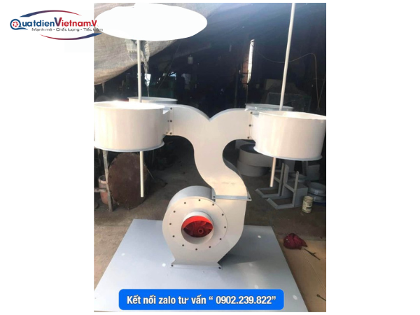 Quạt Hút Bụi Di Động 6 Túi Vải 10HP