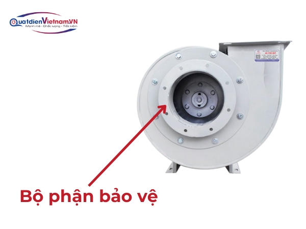 Bộ phận bảo vệ lưới chắn an toàn ngăn vật lạ hoàn hảo