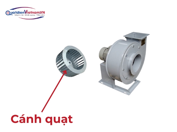 Cánh quạt ly tâm 1HP thiết kế khí động học