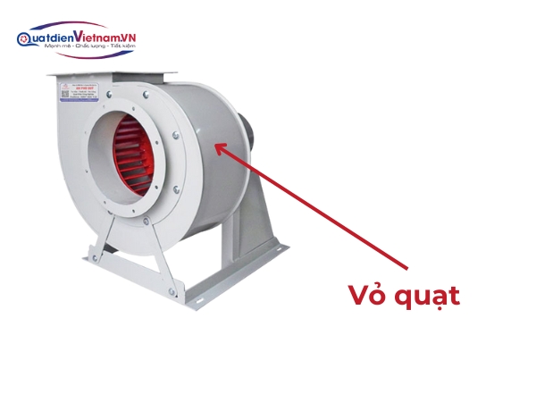 Vỏ quạt lớp bảo vệ inox bền bỉ