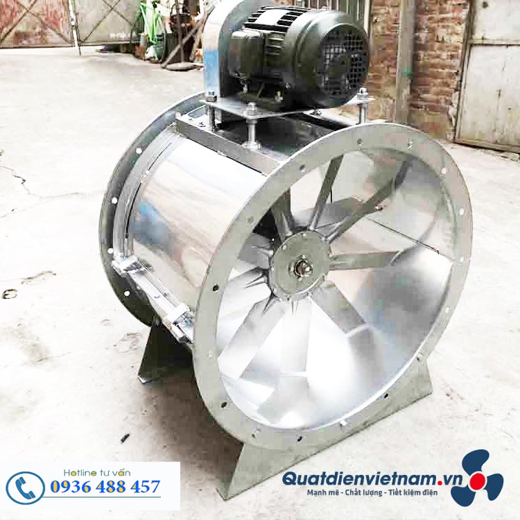 Hình dáng quạt hướng trục gián tiếp Inox TP – 062P quat hương truc gian tiêp inox