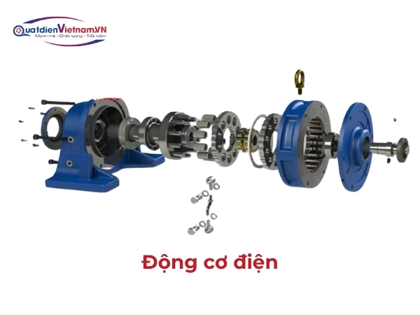 Motor 100% dây đồng, tiết kiệm điện năng và bền bỉ