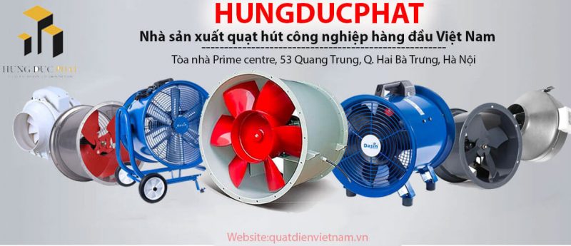 quạt hút hướng trục công nghiệp chất lượng cao quạt hút công nghiệp