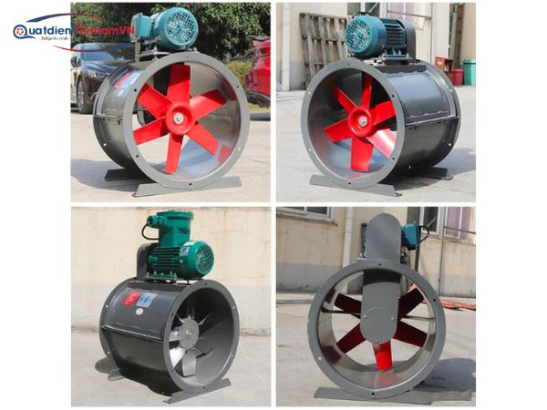 quạt hướng trục gián tiếp