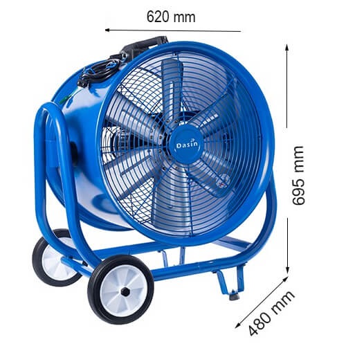 quạt sàn công nghiệp Dasin