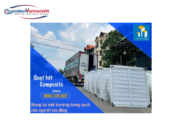 quạt hút composite