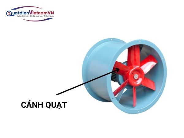 Cánh Quạt hướng trục tăng áp HDP201-6A