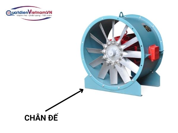 Chân đế chắc chắn giúp giảm rung lắc khi sử dụng