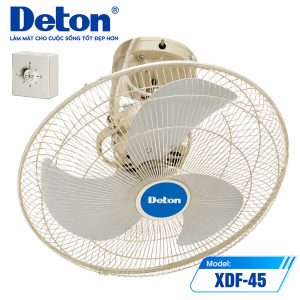 Quạt đảo trần Deton XDF-45 90W cánh 45cm