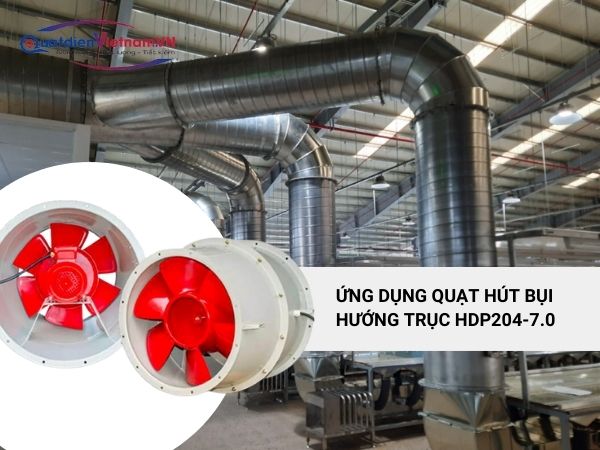 Quạt được sử dụng rất nhiều trong các nhà máy, xưởng sản xuất
