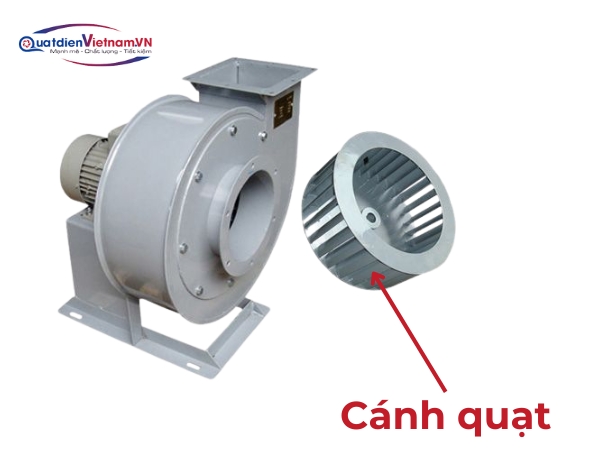 Cánh quạt thiết kế cong, tối ưu hóa lưu lượng và áp suất khí