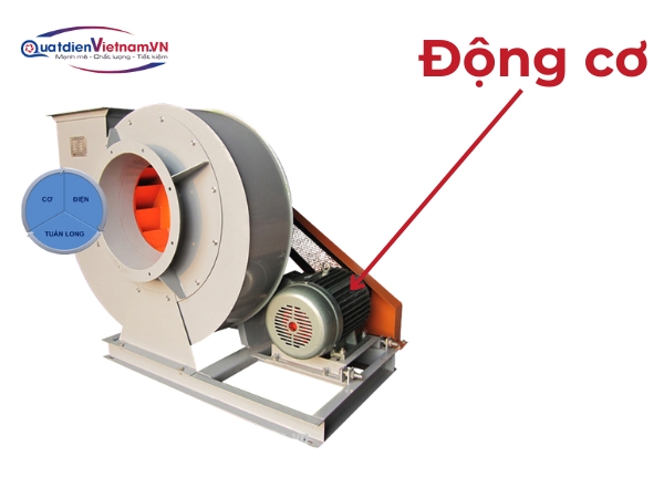 Động cơ TQ/VN truyền động trực tiếp, bảo vệ quá tải và quá nhiệt