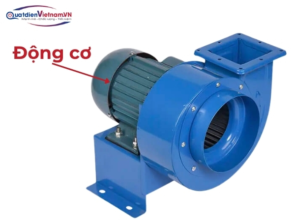 Motor dây đồng 1.5kW, chịu nhiệt, vận hành 1 pha hoặc 3 pha