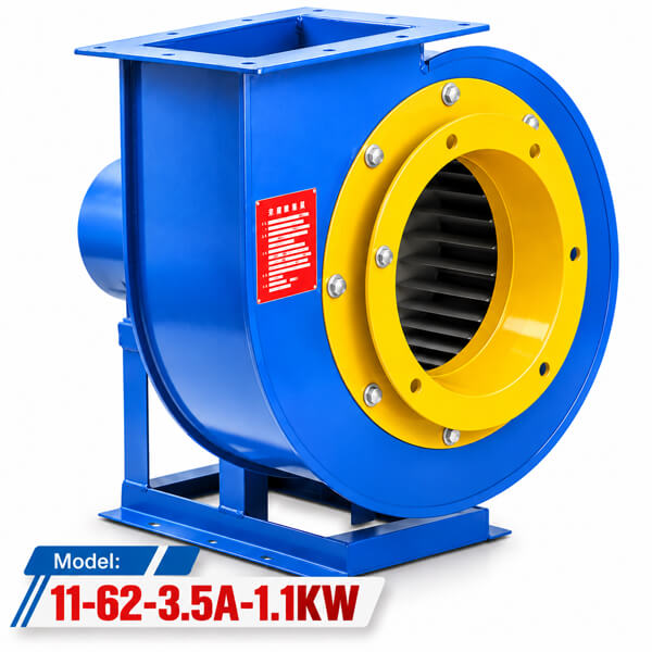 Quạt ly tâm hút khói Soffnet 11-62-3.5A công suất 1.1kW