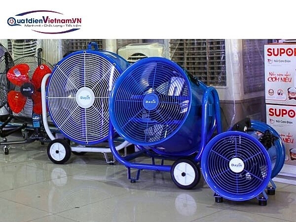 Quạt điện Việt Nam - Địa chỉ cung cấp quạt hút công nghiệp Dasin chất lượng cao, uy tín