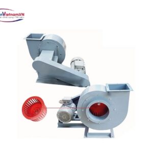 Cánh quạt được thiết kế dạng lồng sóc