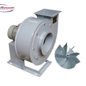 Cánh quạt có độ cứng cao, chống mài mòn tốt
