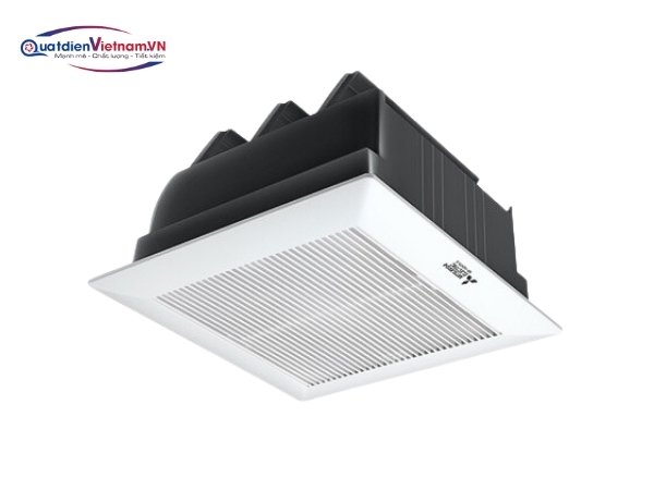 Quạt Mitsubishi sử dụng động cơ bịt khí, không bị ảnh hưởng bởi tạp chất và bụi khách hàng
