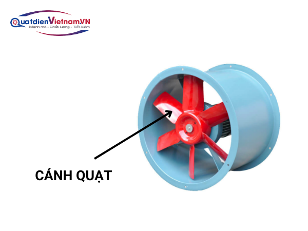 Cánh Quạt hướng trục tăng áp HDP201-8A