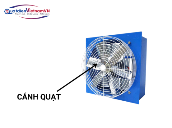 Cánh quạt Quạt Thông Gió Vuông HDP 500