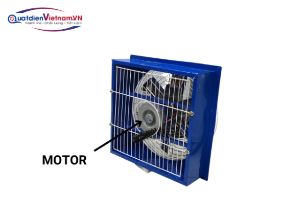 Motor Quạt Thông Gió Vuông HDP 500
