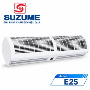 Quạt cắt gió Suzume E25 0,9m cửa cao 2,8m