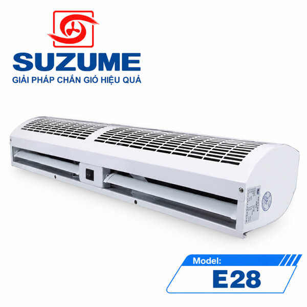 Quạt cắt gió Suzume E28 1m cửa cao 2,8m